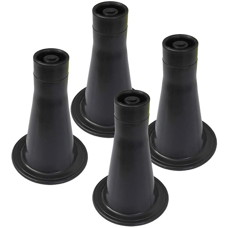 CAFORO Bed Frame Feet That Replace Your Wheels. Replacement Feet Allow Your Bed to Be Stationary Without Damaging Your Floor (Set of 4) - Image 1